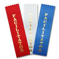 1-5/8"x6" Vertical Stock Title Ribbon (FACILITATOR)